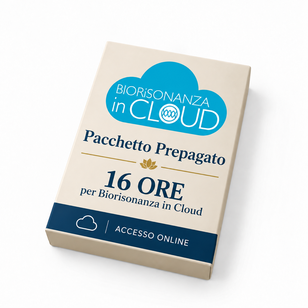 [: BRIC-P16] Prepagato 16 ore per BiorisonanzalnCloud