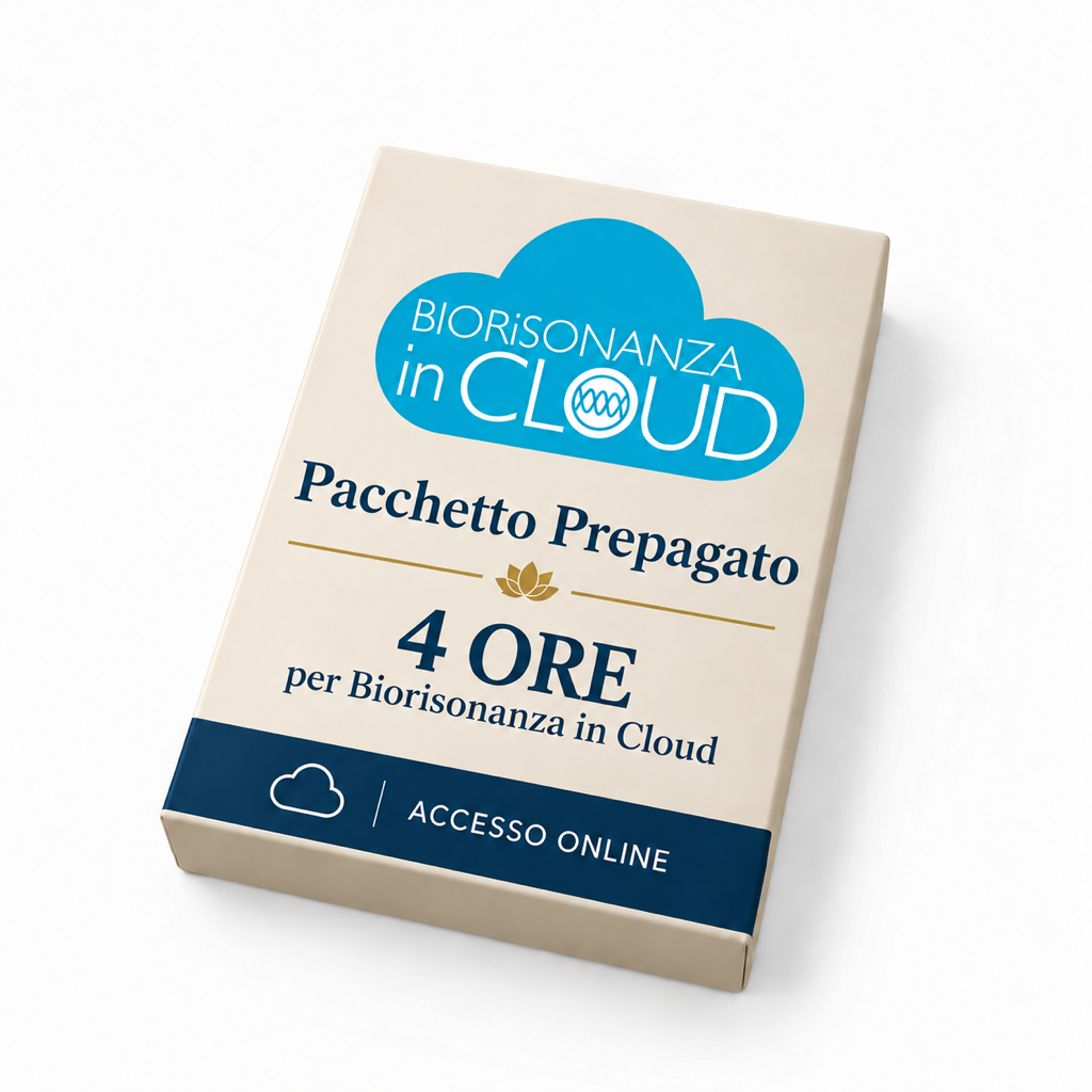 Prepagato 4 ore per Biorisonanza ln Cloud