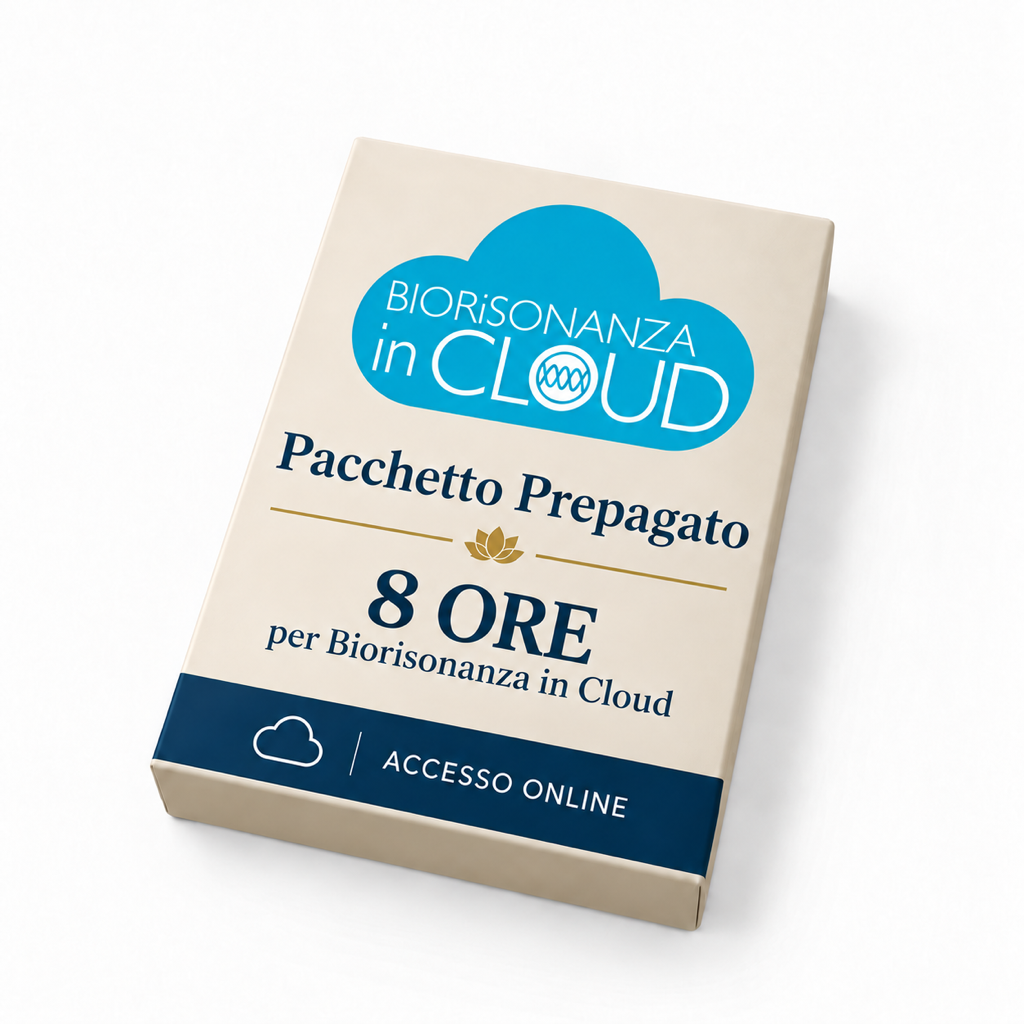 Prepagato 8 ore per Biorisonanza ln Cloud