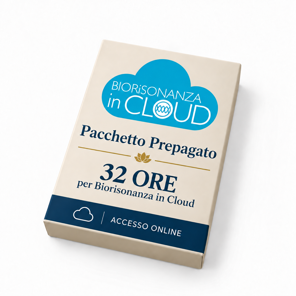Prepagato 32 ore per Biorisonanza ln Cloud